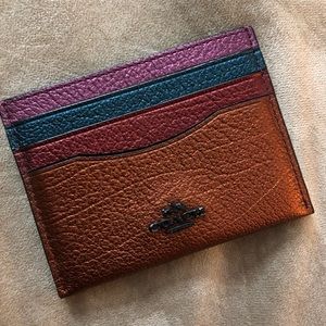Coach card holder